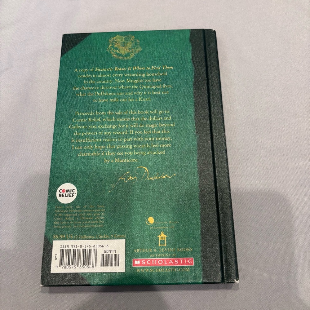 Hogwarts Classics Box Set Slipcover Beedle Bard Quidditch Fantastic Beasts Books - Picture 4 of 8